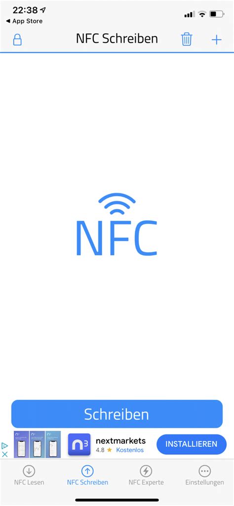 iphone als nfc tag nutzen|nfc auf dem iphone.